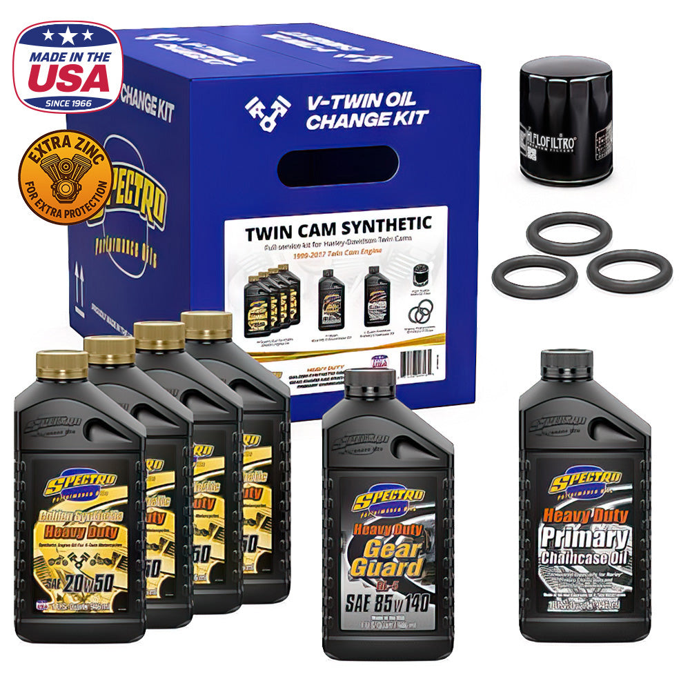 SPECTRO TWIN CAM SYNTHETIC SERVICE KIT (HDTCSFBV)