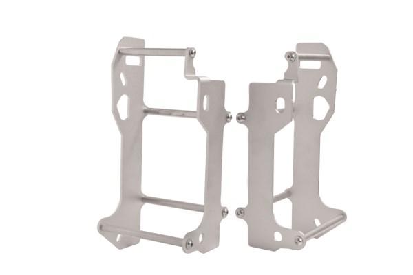 RADIATOR BRACE CROSSPRO SILVER HONDA CRF450R CRF450RX 17-20