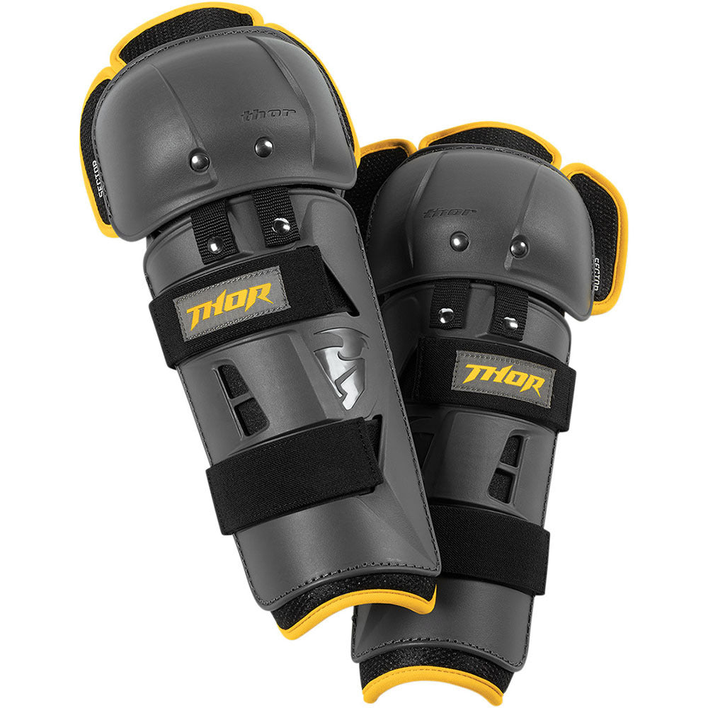 KNEEGUARD THOR MX SECTOR GP YOUTH BLACK S/M