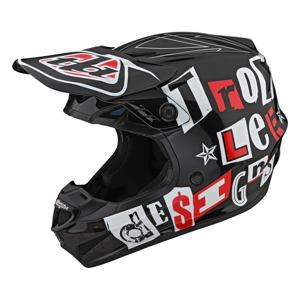 GP HELMET ANARCHY BLACK YOUTH