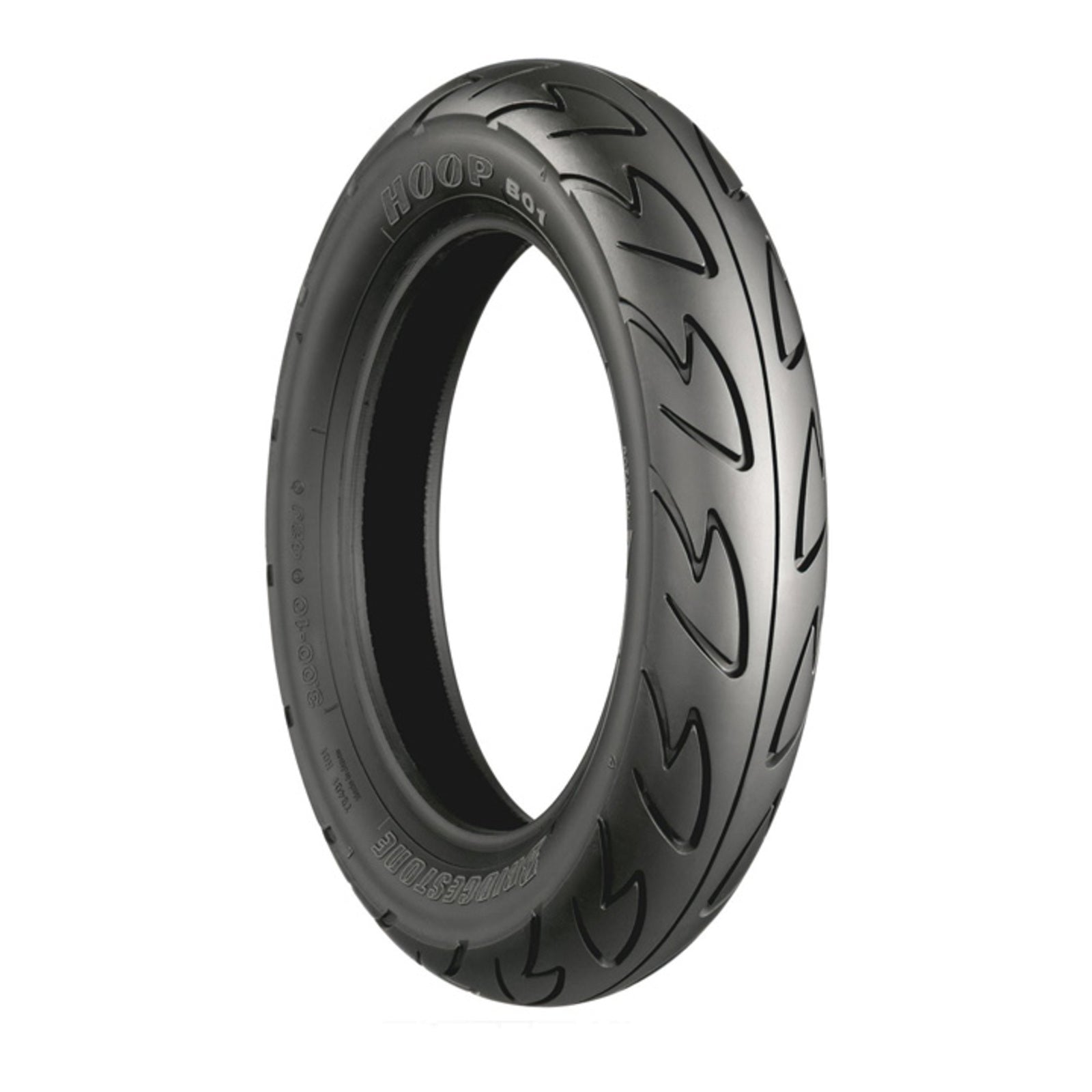 Bridgestone B01 Hoop 350-10 Front / Rear Scooter Tubeless Tyre