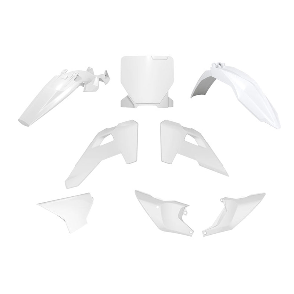 PLASTICS KIT RTECH 6 PIECE WHITE HUSQVARNA TC85 2025