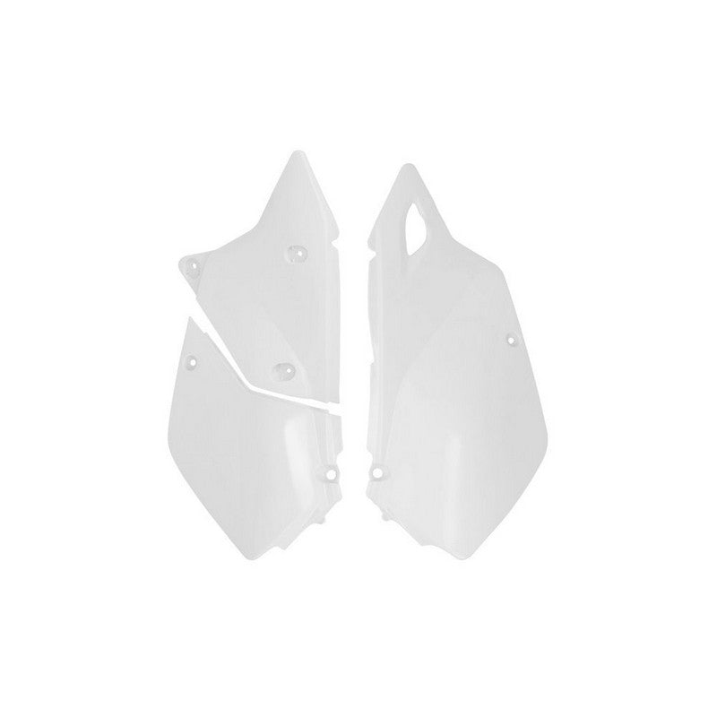 SIDE PANELS RTECH WHITE KAWASAKI KLX400 03-06 SUZUKI DRZ400 00-20