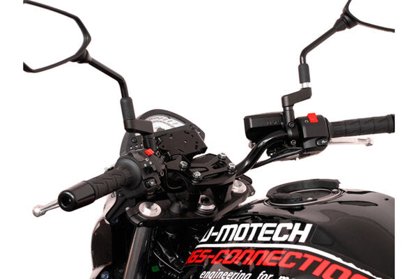 *SW MOTECH ADAPTER ATTACHES MOTORCYCLE CRADLE TO GARMIN ZUMO 660 665 TO VIBRATION DAMPED GPS HOLDER