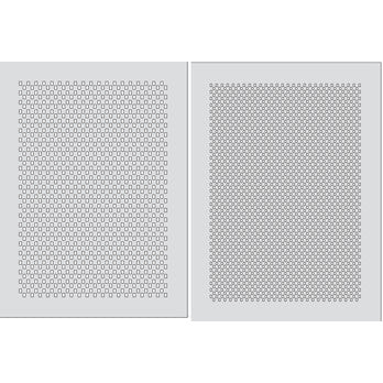 IWATA TEMPLATE CARBON FIBER FX SET OF 2