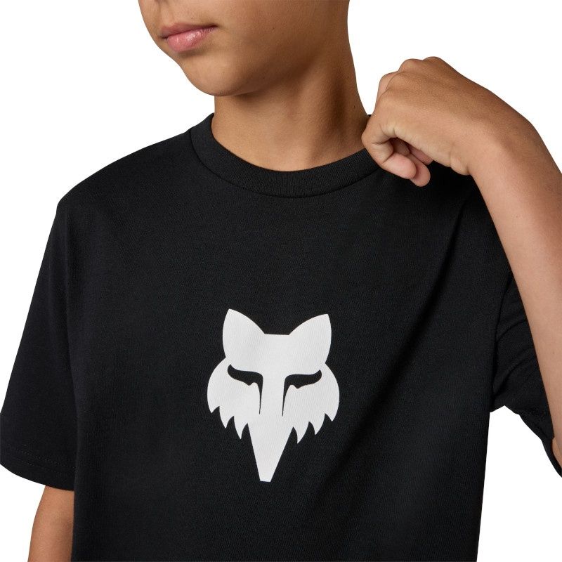 Fox Yth Fox Head SS Tee