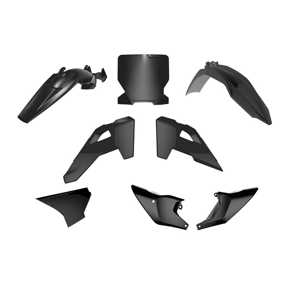 PLASTICS KIT RTECH 6 PIECE BLACK HUSQVARNA TC85 2025