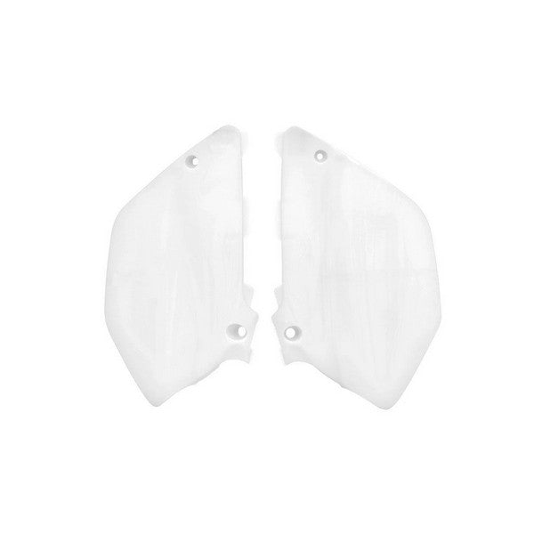 SIDE PANELS RTECH WHITE YAMAHA YZ125 02-14 YZ250 02-14