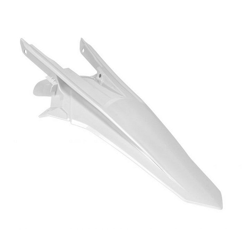 REAR FENDER RTECH WHITE KTM EXC XC-W EXC-F