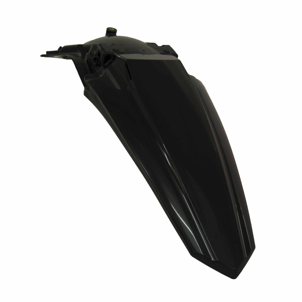 REAR FENDER RTECH BLACK KX250F KX250X 21-24 KX450F 19-23