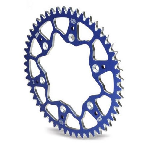 SPROCKET REAR MOTO MASTER ALUMINIUM 49T BLUE YAMAHA TTR WR YZ