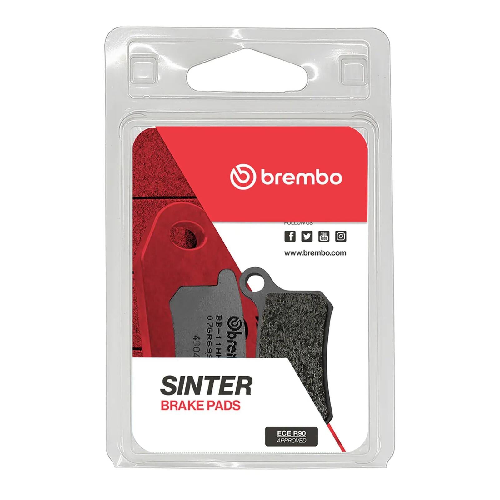 Brembo Upgrade Sinter Front Brake Pads 07GR69SX