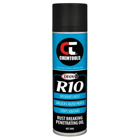 R10 Penetrating Oil, Rust Breaking, 300g Aerosol