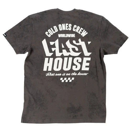 Cold Ones Tee - Black Crystal Wash