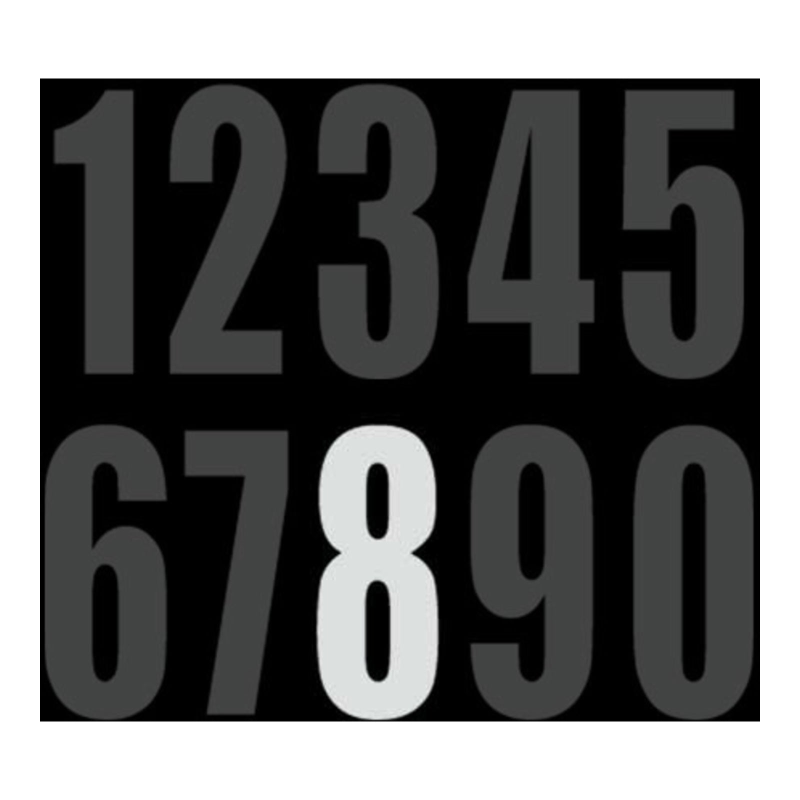 DRC Motion Standard Number ED3 White 8