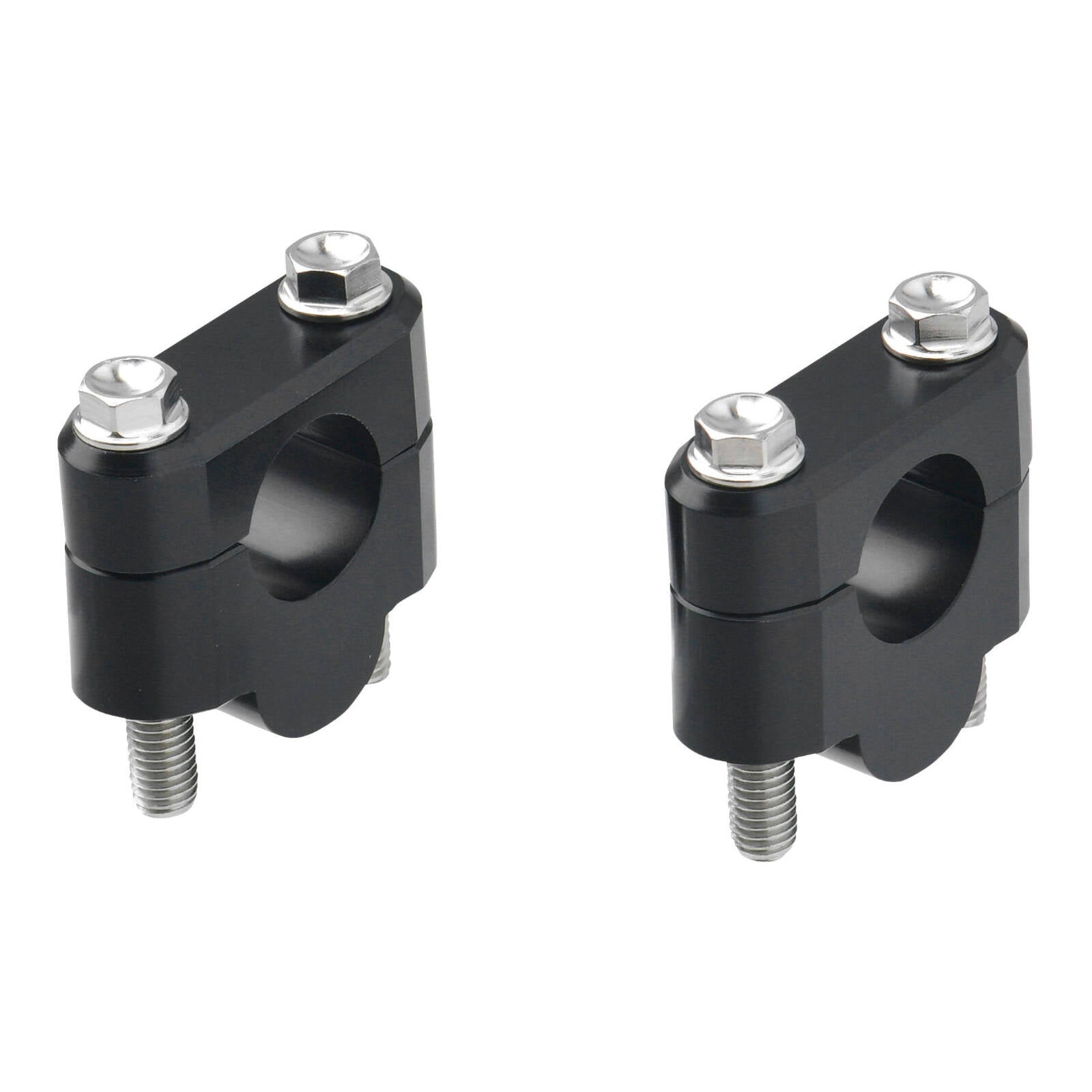 Zeta Bar Rise Kit - Height 19mm, 22.2mm Bar - Black