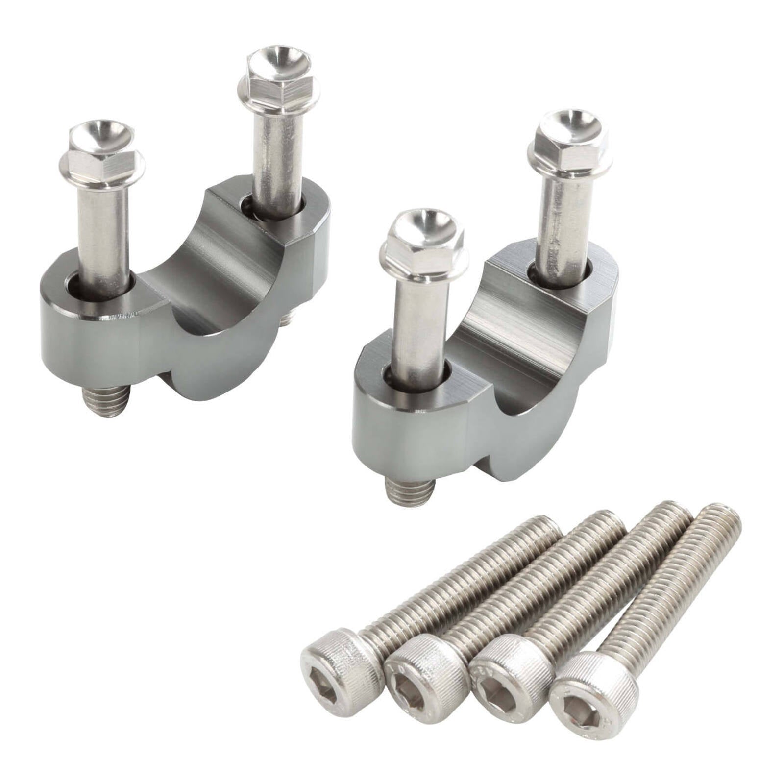 Zeta Bar Rise Spacer Height 14mm, 22.2mm Bar - Ti-Colour