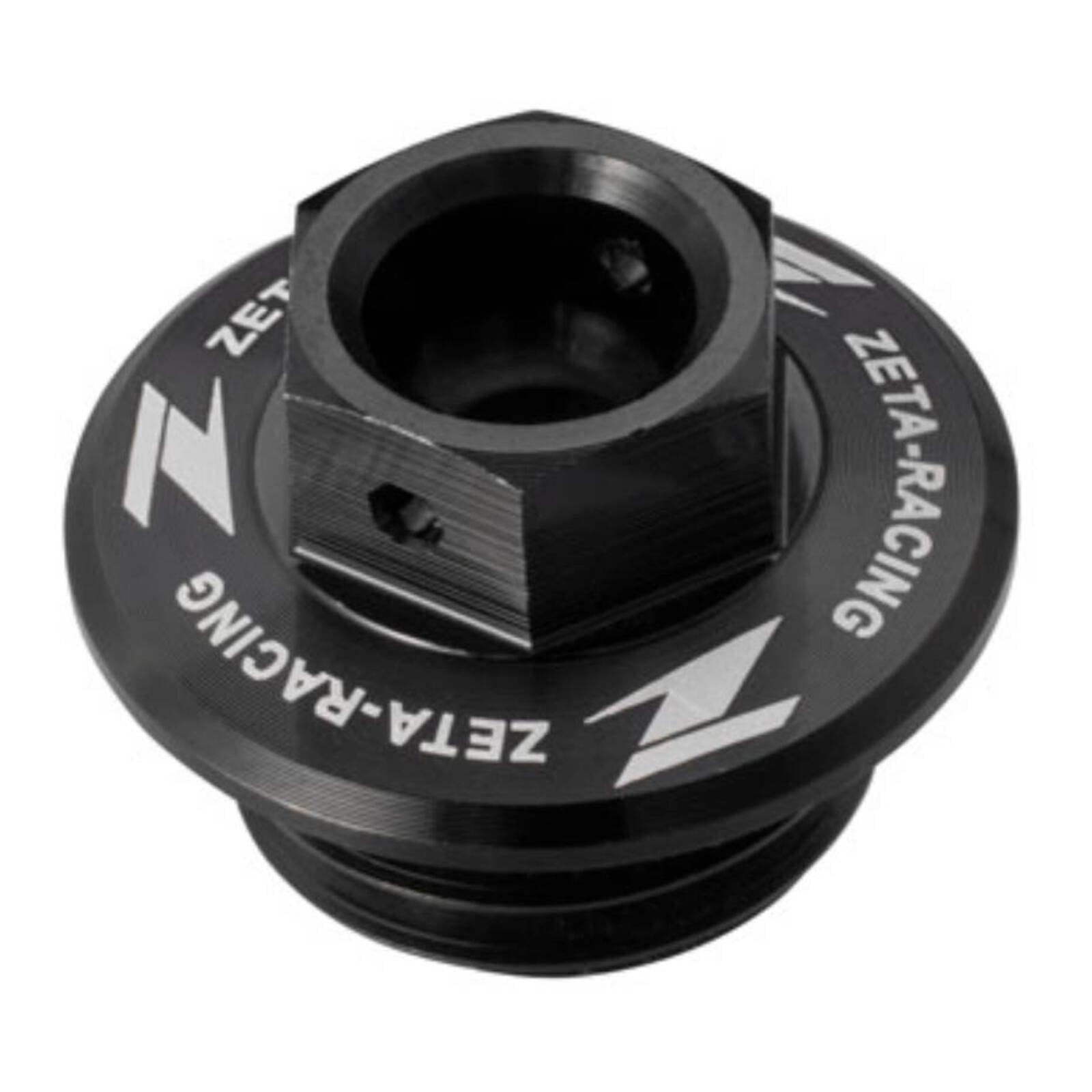 Zeta Oil Filler Plug Honda CR/CRF, Yamaha YZ/YZF/WRF, Kawasaki KLX - Black