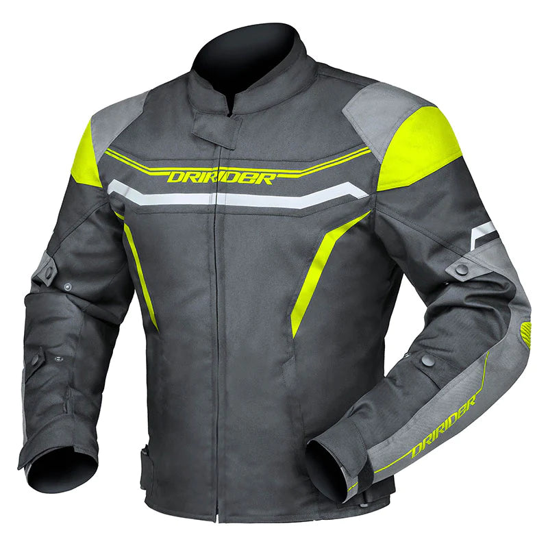 DRIRIDER GRID JACKET BLK / YEL XL