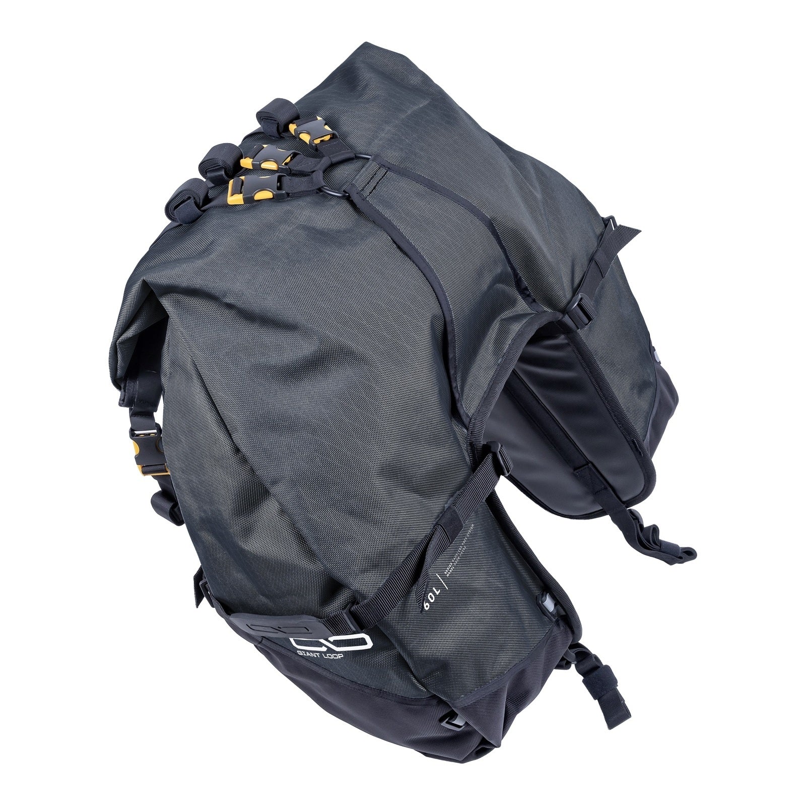 Giant Loop Great Basin Saddlebag ’26 - Black (68L)