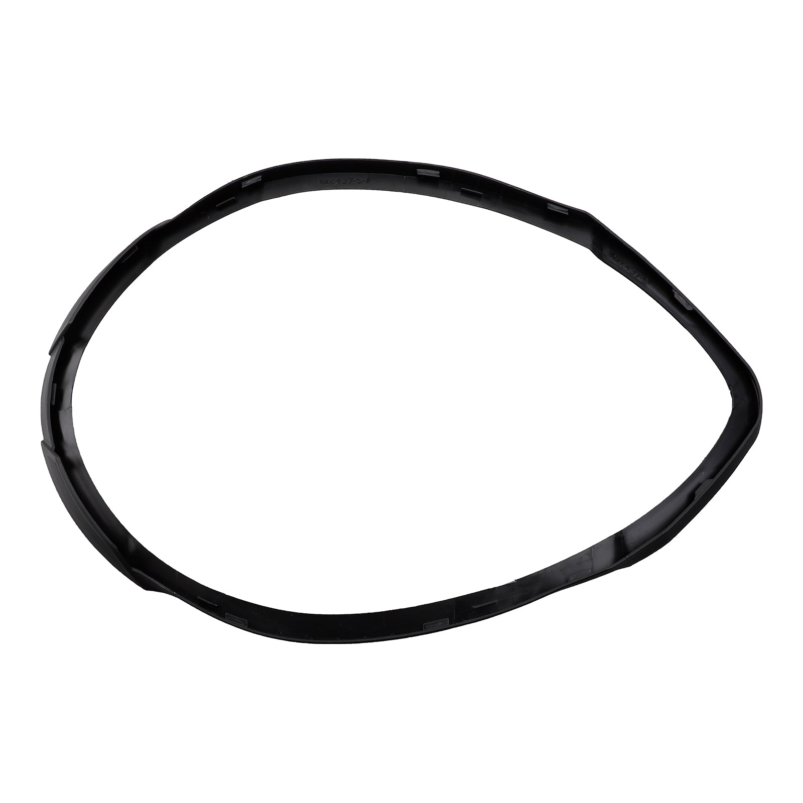 LS2 MX437 Fast Evo Bezel Down - Black (2XS-S)