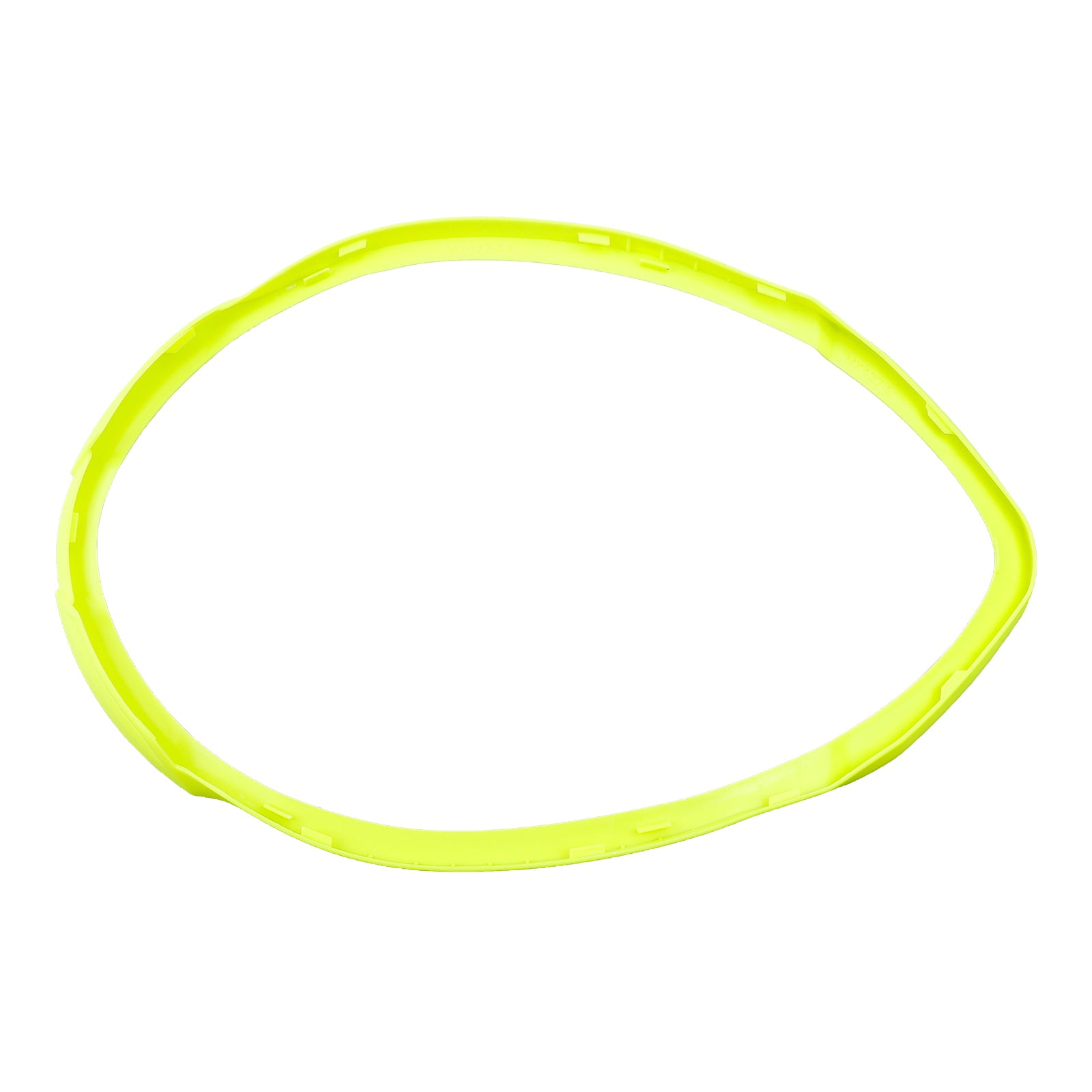 LS2 MX437 Fast Evo Bezel Down Hi-Viz Yellow (2XS-S)