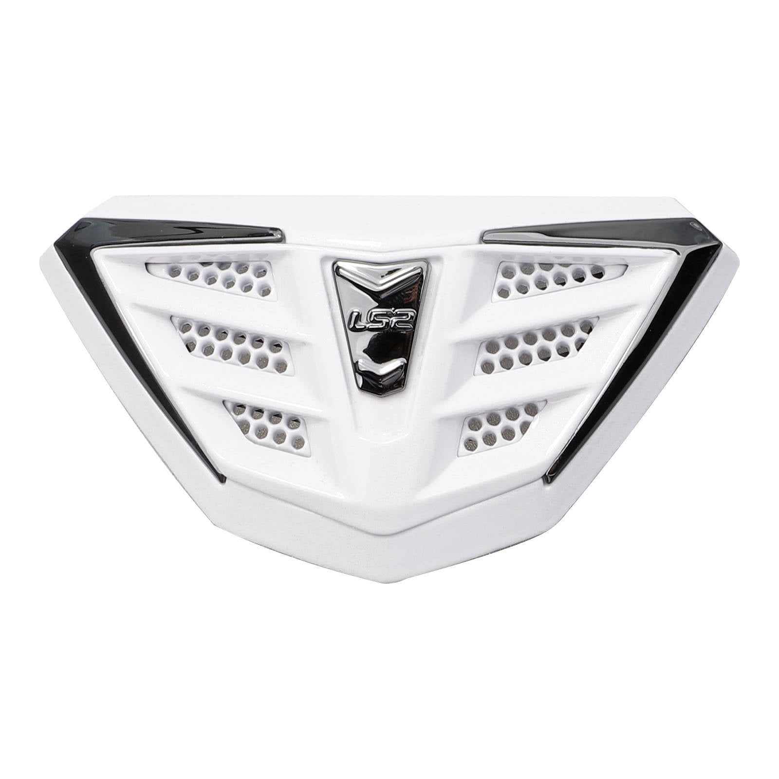 LS2 FF900 Valiant II Air Vent Chin - Gloss White