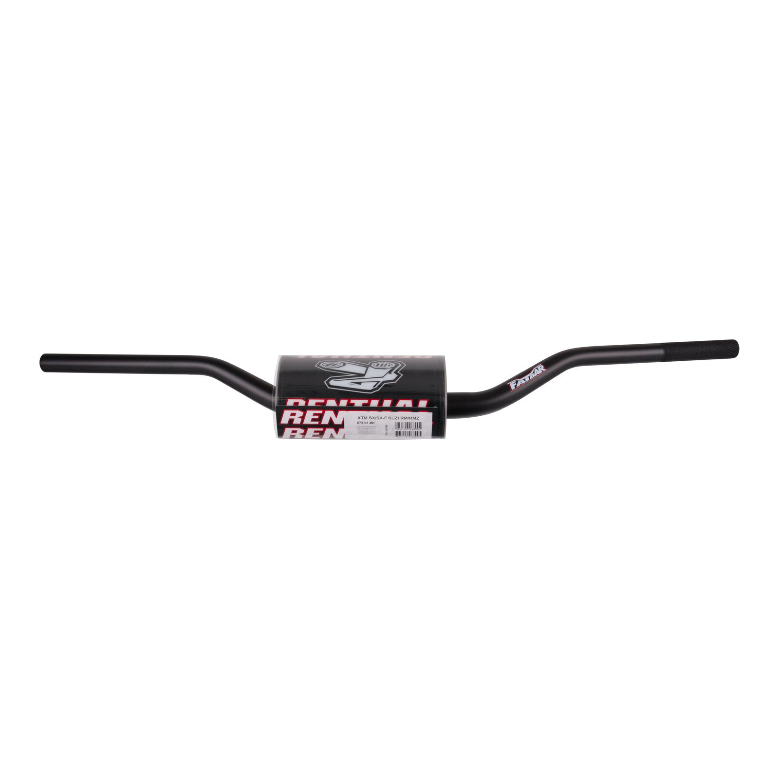 Renthal Fatbar Handlebar SX/F '09-'12 RM/Z '06-'13 YZ/F '18-'21 - Black