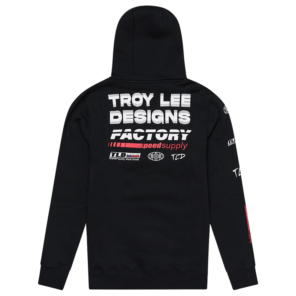 PULLOVER HOODIE FACTORY BLACK