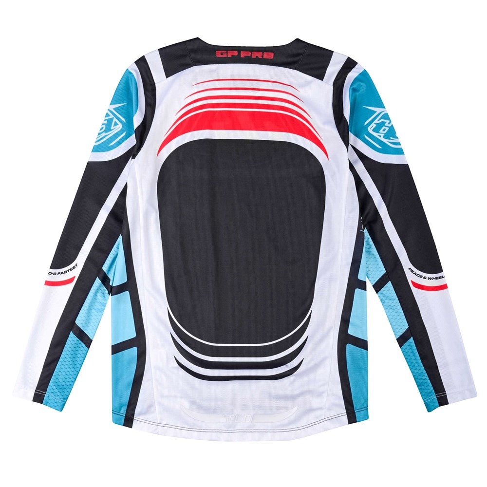 YOUTH GP PRO JERSEY WAVEZ PHANTOM / TURQUOISE