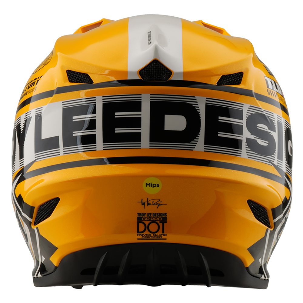 YOUTH GP PRO HELMET FIFTY-50 WHITE / GOLD