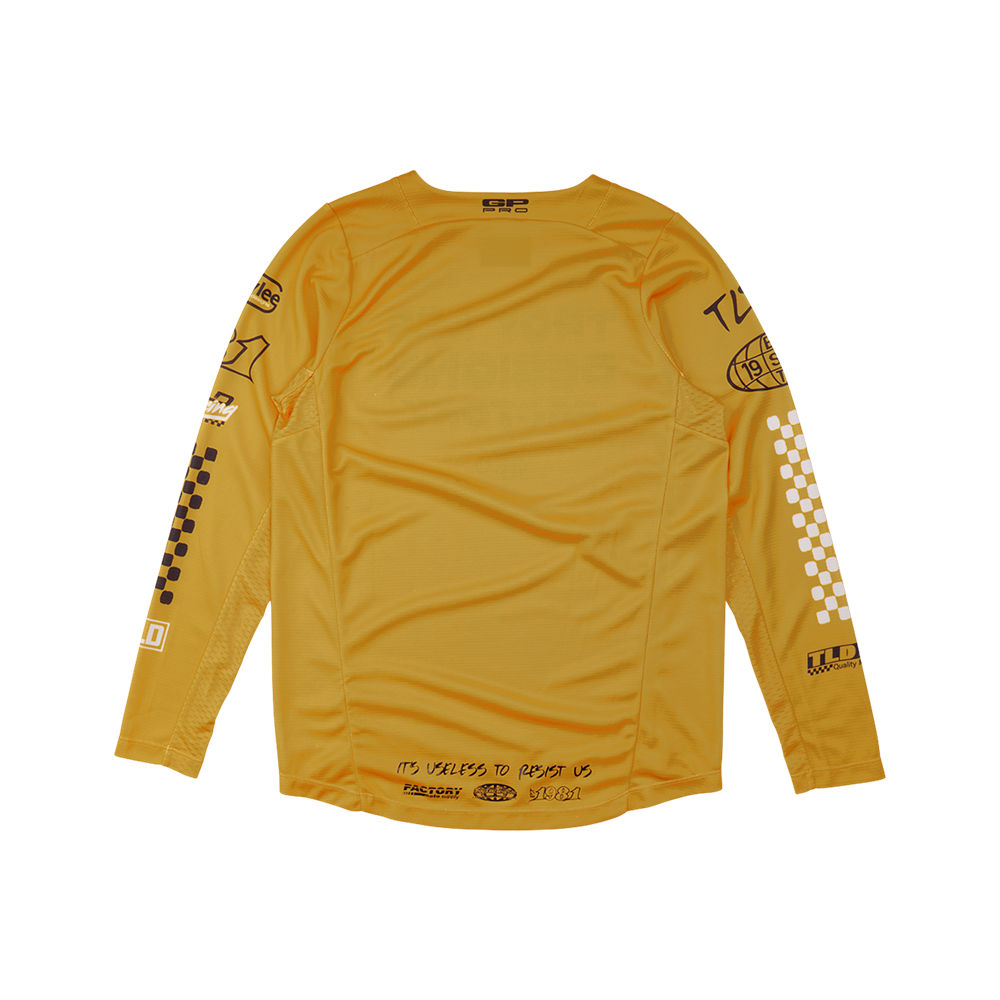 YOUTH GP PRO JERSEY FACTORY GOLD
