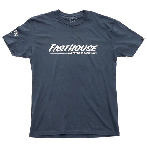 The Motto Tee - Indigo
