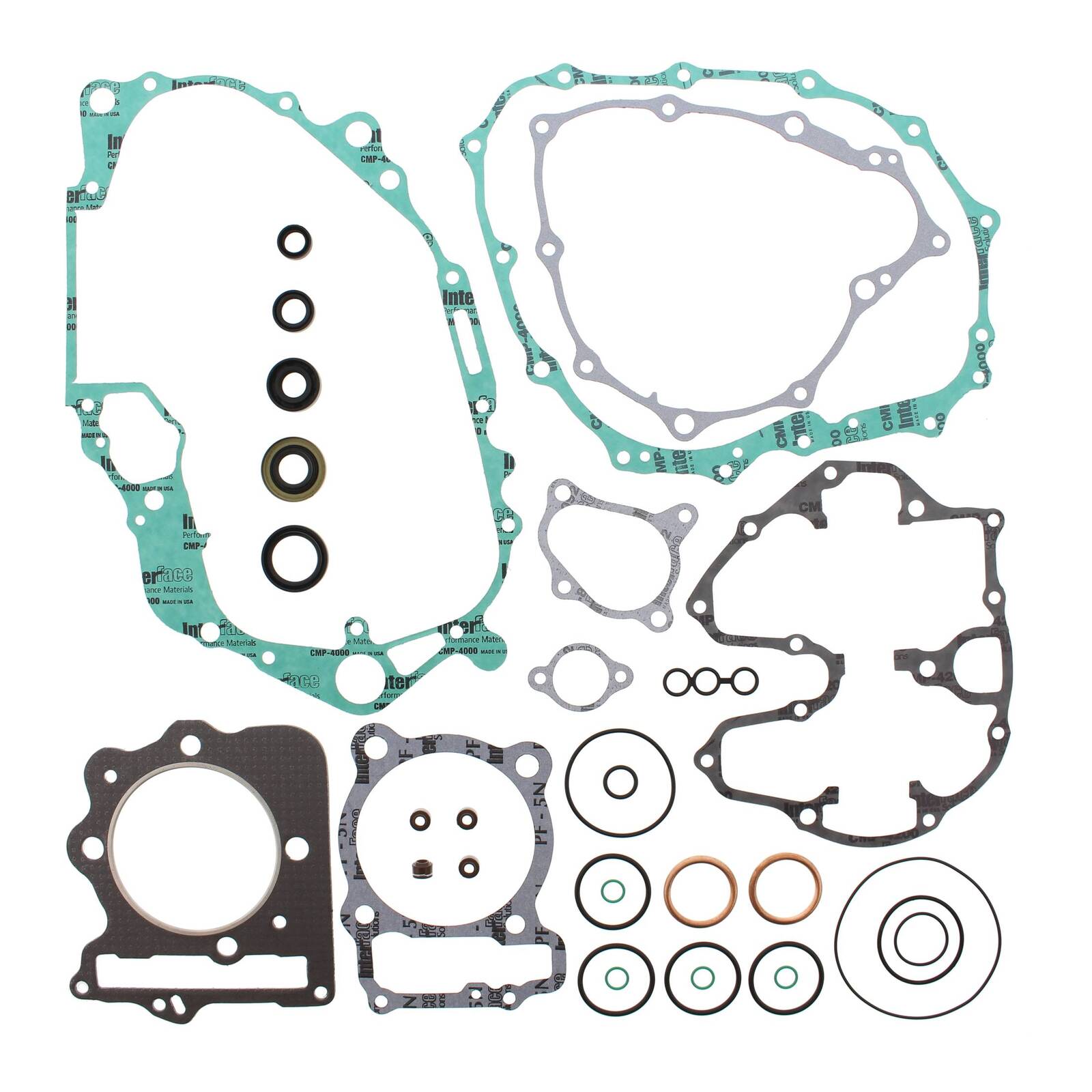 Vertex Complete Gasket Set with Oil Seals Honda
