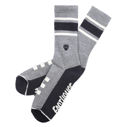 Venice Sock - Heather Gray/Black