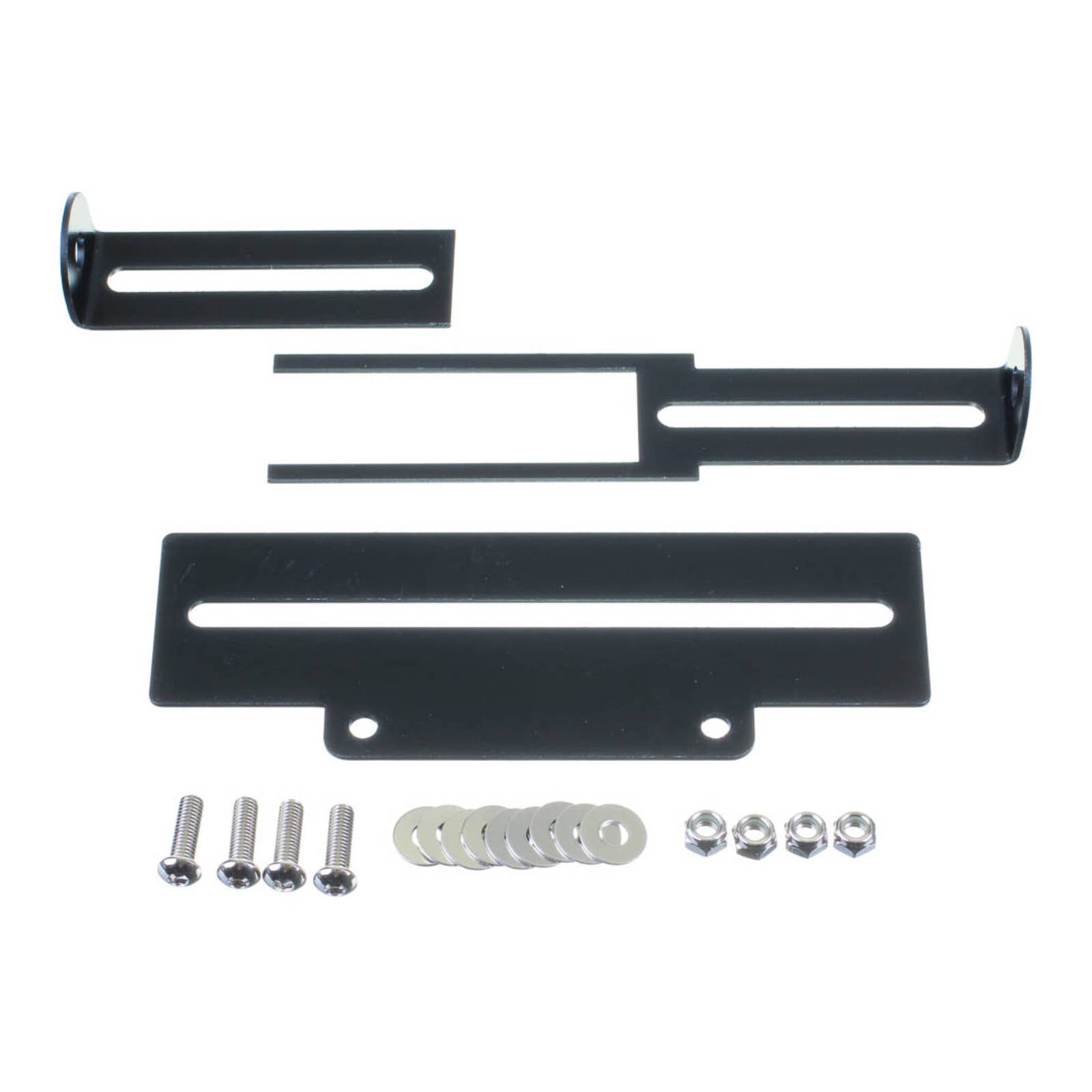 WHITES NUMBER PLATE BRACKET BLACK