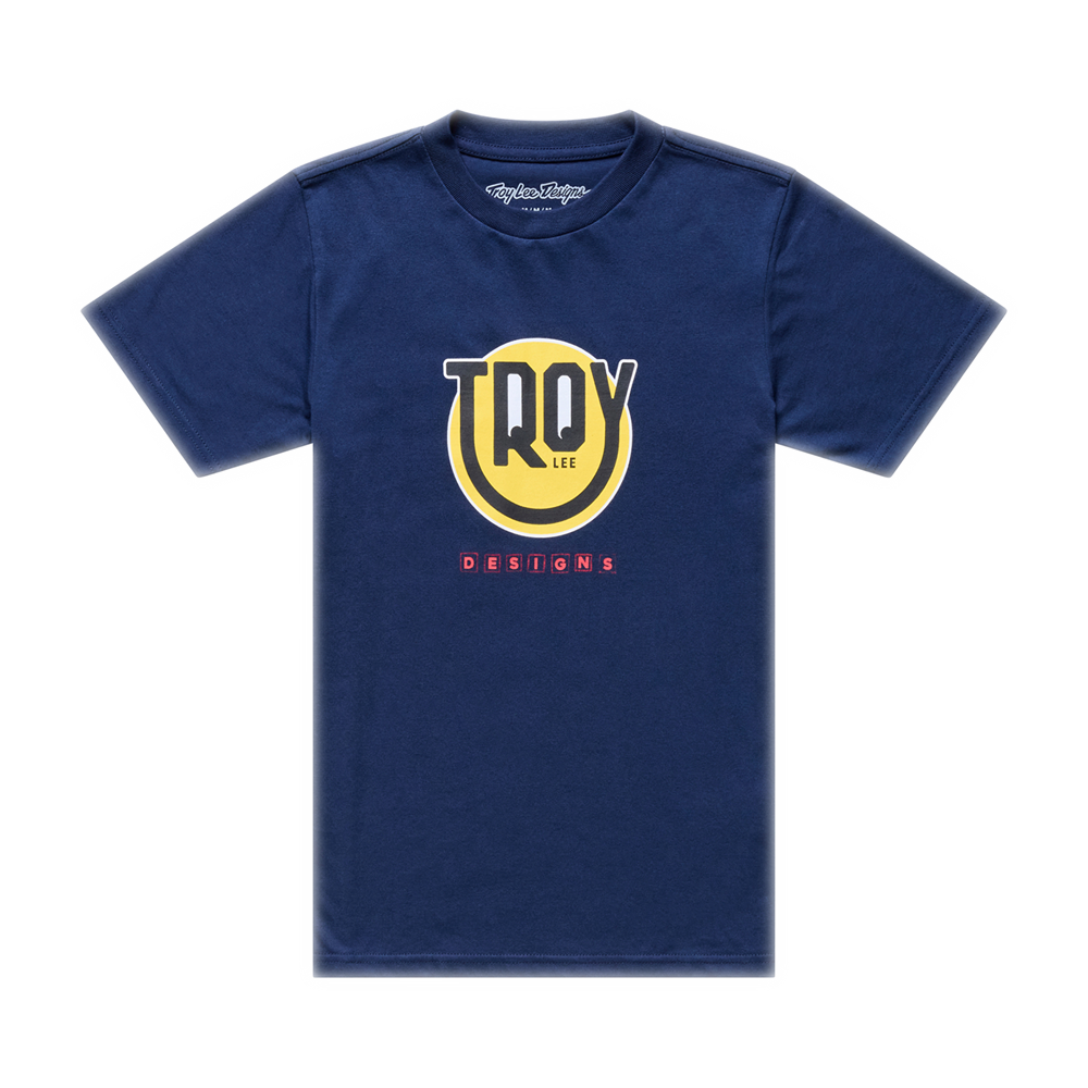 HAPPY DAYZ YOUTH SHORT SLEEVE TEE NAVY