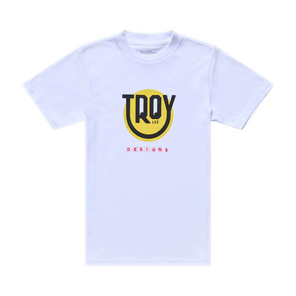 HAPPY DAYZ YOUTH SHORT SLEEVE TEE WHITE