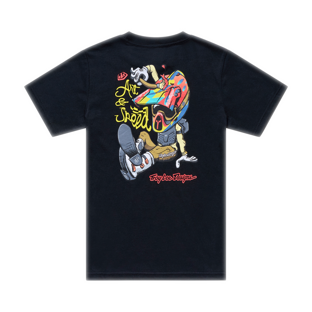 HERITAGE YOUTH SHORT SLEEVE TEE BLACK