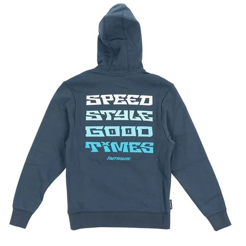 Pillar Youth Hooded Pullover - Indigo