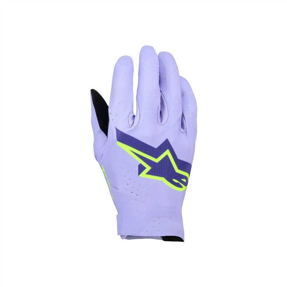 Supertech Gloves Lavender/Violet/Yellow Fluoro