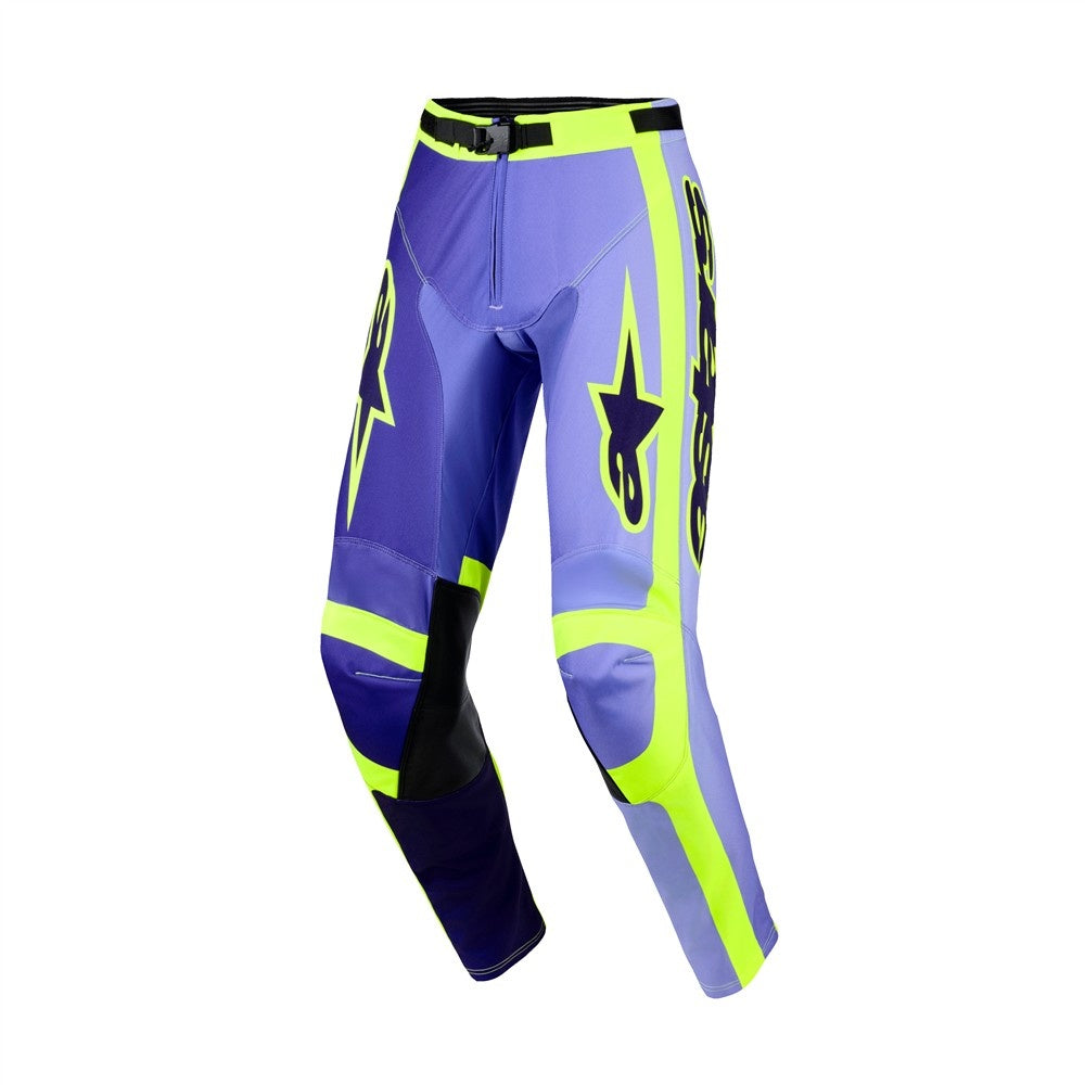 Racer Portl Pants Purple/Yellow Fluoro