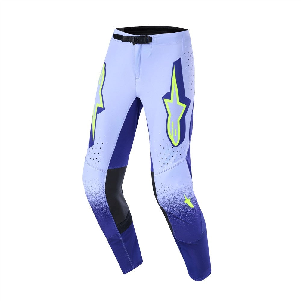 Supertech Scenz Pants Purple/Yellow Fluoro