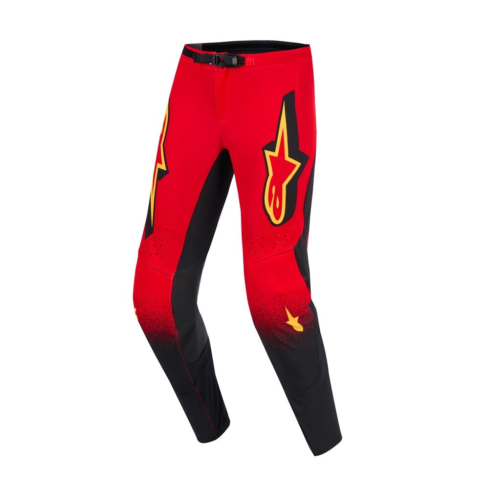 Supertech Scenz Pants Red/Black/Yellow