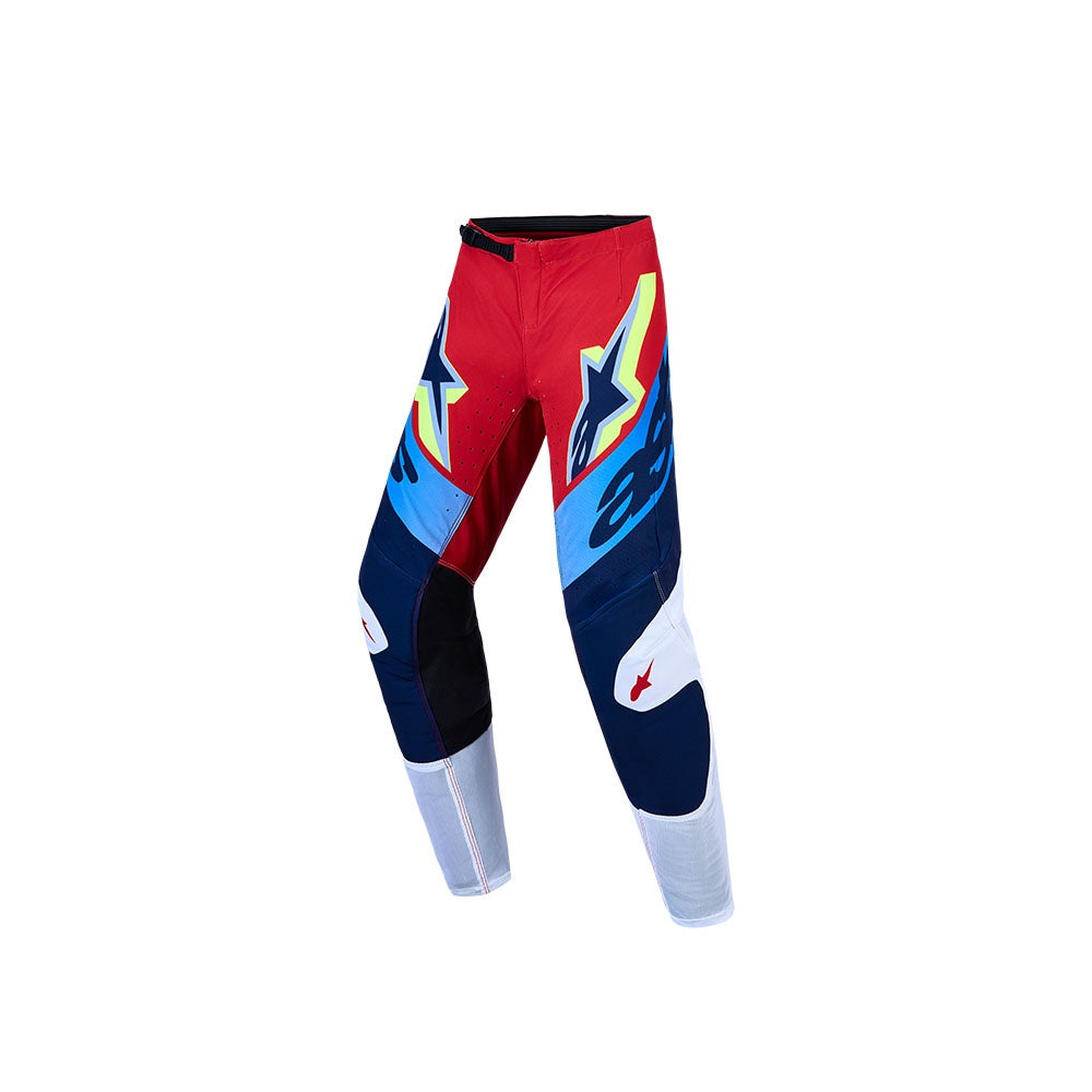 Youth Supertech Dyna Pants Fire Red/White/Navy Blue