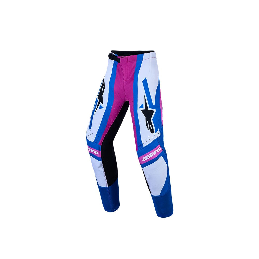 Youth Supertech Maven Pants White/Hot Coral/Blithe Blue