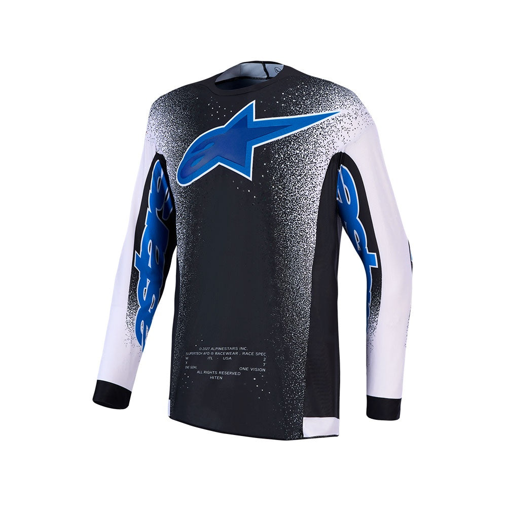 Supertech AFD Hiten Jersey Black/Light Lilac/Blithe Blue