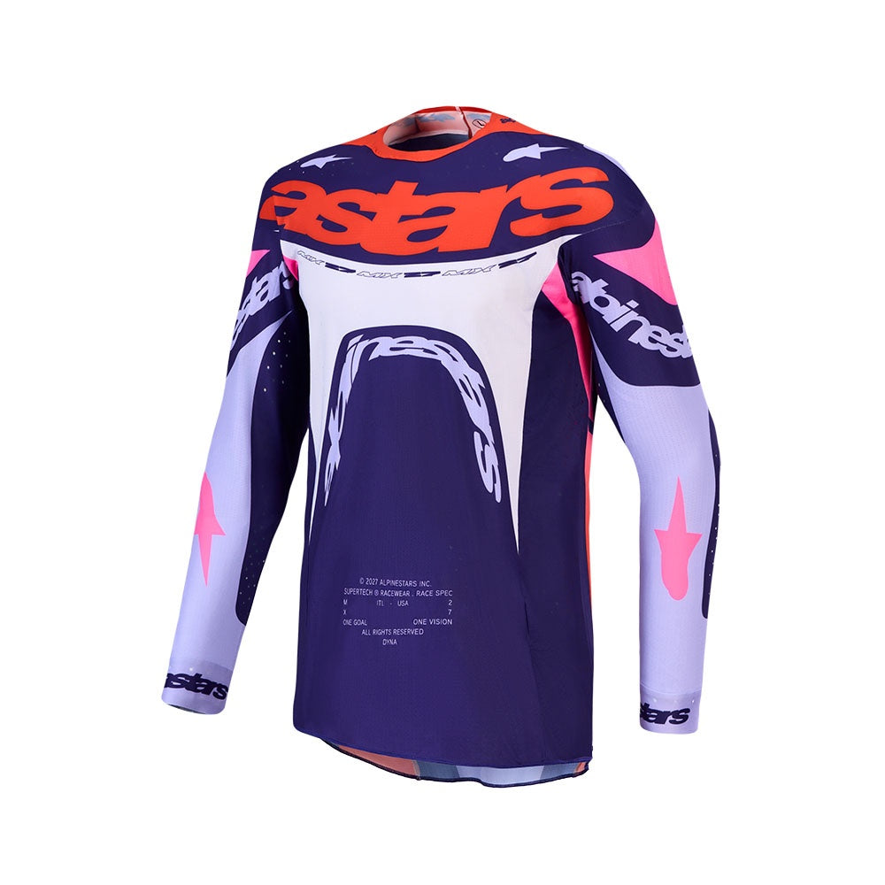 Supertech Dyna Jersey Light Violet/Deep Purple/Pink Fluoro