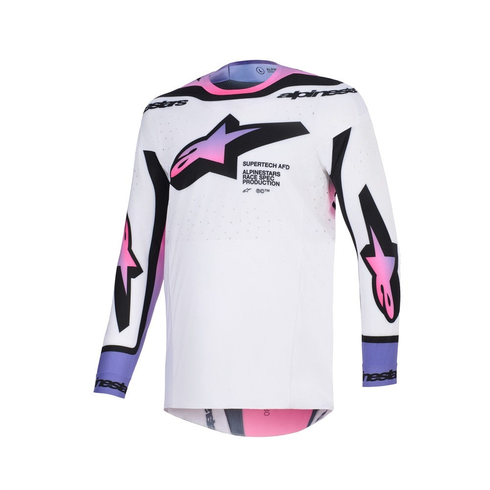 Supertech Pro Vista Jersey White/Purple/Black