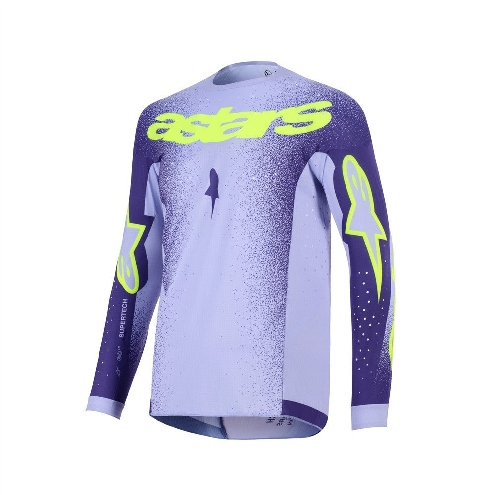 Supertech Scenz Jersey Purple/Yellow Fluoro